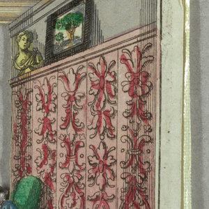 Peep-show, Peep-show Section: A Coff, ca. 1750