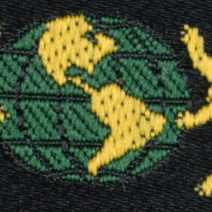 Woven Label, New Republic Clothiers: Heraldic Label, 1987