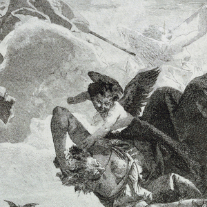 Print, Virtue and Glory Driving Away Avarice