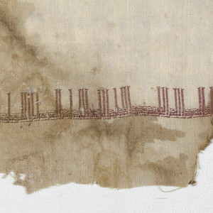 Cap Fragment (Egypt), 14th century