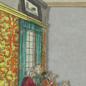 Peep-show, Peep-show Section; Coffee, ca. 1750