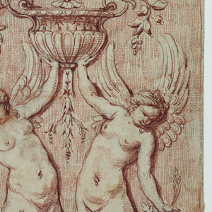 Drawing, Design for a Carved Panel, 18th century