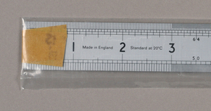 Ruler, Metal Ruler, 1985
