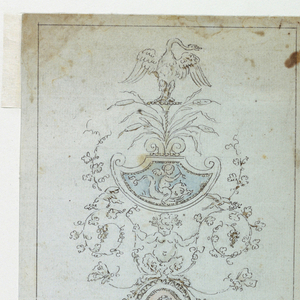 Drawing, Design for a Panel, ca. 1765