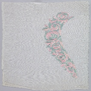 Couture Embroidery Sample (USA), early 20th century