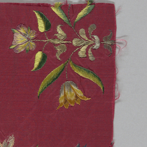 Embroidery, 18th century