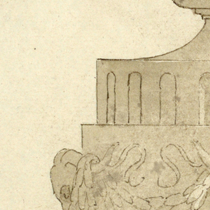 Drawing, Design for a Vase, 19th century