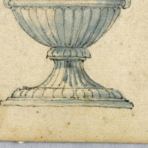 Drawing, Design for a Vase, 19th century