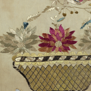 Sampler Fragment (Mexico), 19th century