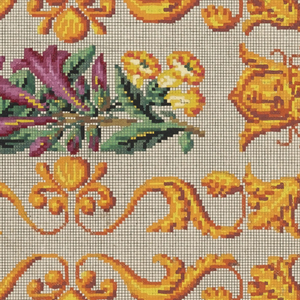 Drawing, Wool Embroidery Design (Berlin Wool Works), ca. 1860