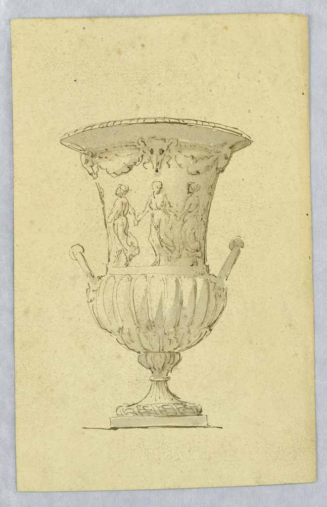 Drawing, Design for an Urn