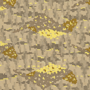 Drawing, #1112 Grey, gold and yell