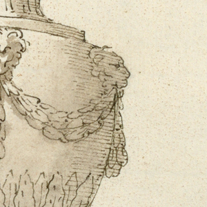 Drawing, Design for a Vase, 19th century