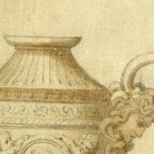 Drawing, Design for a Vase, 19th century
