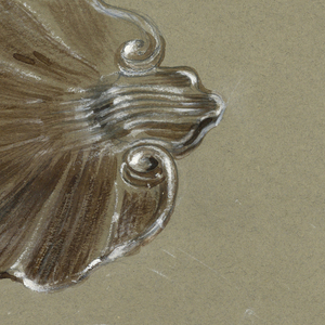 Drawing, Brown shell