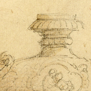 Drawing, Design for a Vase, 19th century