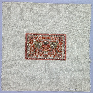 Couture Embroidery Sample (USA), early 20th century