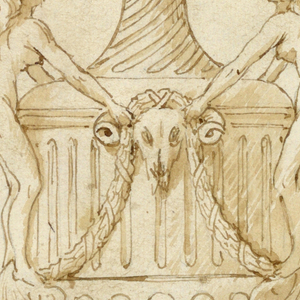 Drawing, Design for a Vase, 19th century