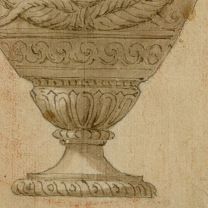 Drawing, Design for a Vase, 19th century