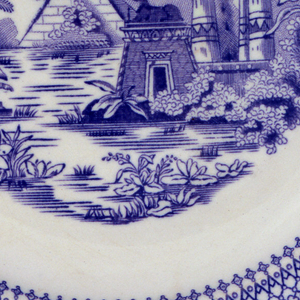 Spetsmönstret (Lace pattern) Plate, ca. 1885