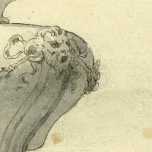 Drawing, Design for a Vase, 19th century