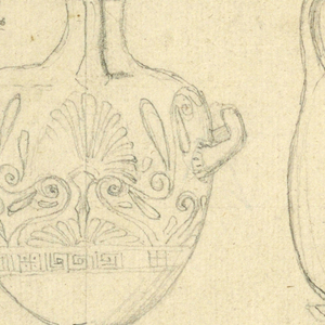 Drawing, Sketches of Greek Pottery, 19th century