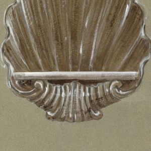 Drawing, Brown shell with shelf
