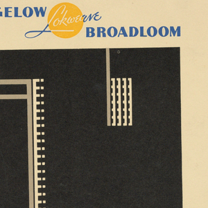 Drawing, Advertisement for Bigelow, 20th century