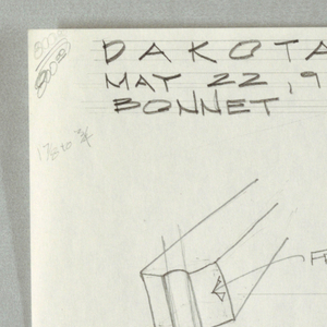 Drawing, Designs for Vik-ter Chair, 1991