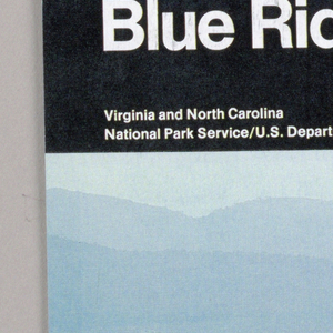 Map, Map for National Parks Service: Blue Ridge Parkway, 1992