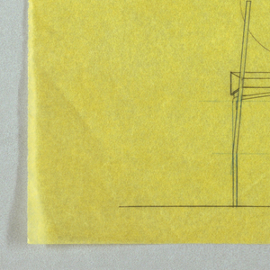 Drawing, Designs for Vik-ter Chair, 1991