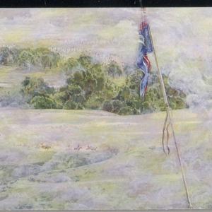 Map, Little Bighorn Battlefiel