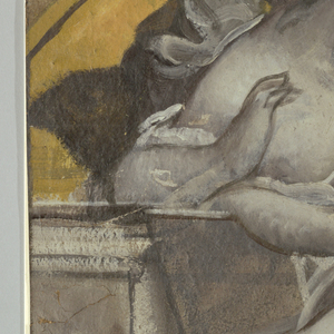 Drawing, Study for Tympanum in Honor of Cicero, late 19th century