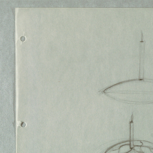 Drawing, Studies for Candela Tavol, 1989
