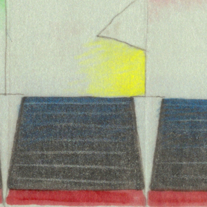 Drawing, Screen Design:  "Voodoo for Peace," Reverse Side, ca. 1984
