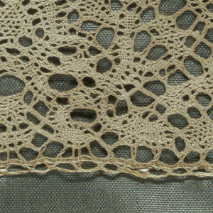 Fragment, Cooper Union Museum Lace Study Card, 17th century