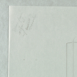 Drawing, Candela Tavola: Outline o, 1989