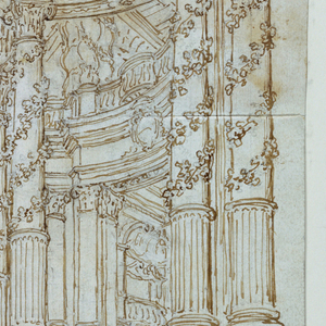 Drawing, Stage Design: Palace Architecture, 1700–1750