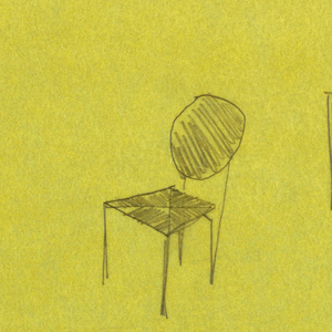 Drawing, Designs for Vik-ter Chair, 1990