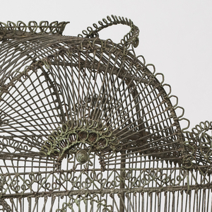 Bird cage in the form of a circus wagon Birdcage, 18th century