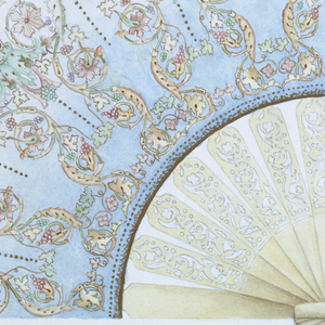 Drawing, Design for a Fan, 1894
