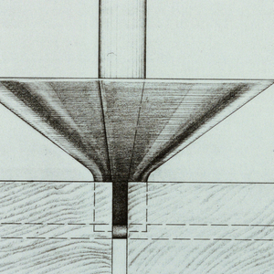 Drawing, Candela Tavola: Close up, 1989