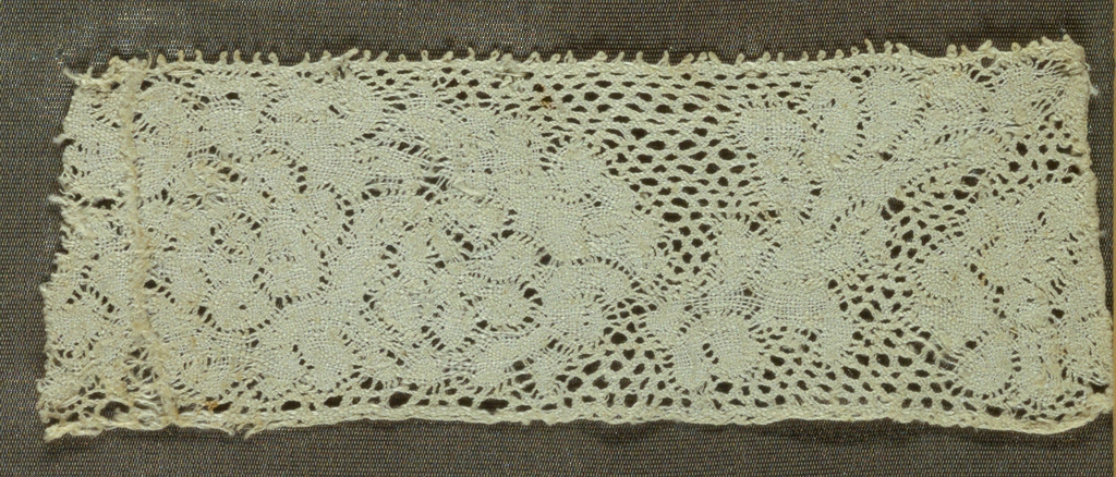 Border, Cooper Union Museum Lace Study Card