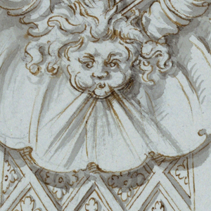 Drawing, Project for a Ceiling, 1750–1800