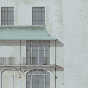 Drawing, Elevation of House for J. Gregory, Chelsea, 1807–10