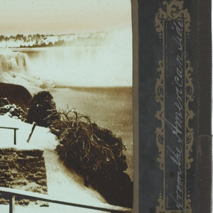 Photograph, Winter Niagara Falls, General View from the American Side, 1856