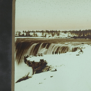 Photograph, Winter, Niagara Falls, Table Rock, Canada Side, 1855