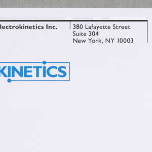 Envelope, Electrokinetics, ca. 1995