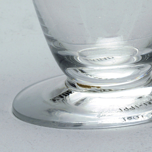 "Ovale" (Oval) Glass, 1987