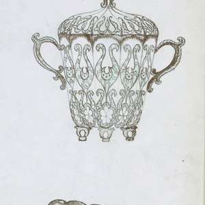 Drawing, Design for China Decoration, ca. 1895